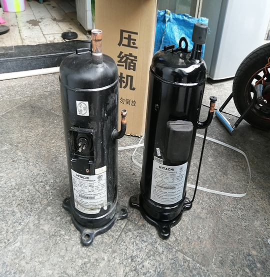 离石中央空调压缩机的更换维修